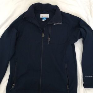Men’s Navy Columbia Jacket Size M